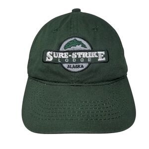 Sure-Strike Lodge Alaska Slideback Hat Green One Size Adjustable Drift Creek